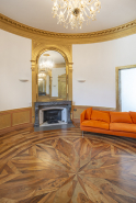 Hôtel salon décor intérieur marqueterie © Région Bourgogne-Franche-Comté, Inventaire du patrimoine