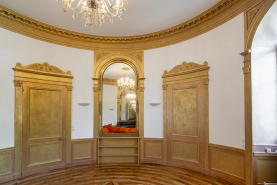 Hôtel salon décor intérieur marqueterie © Région Bourgogne-Franche-Comté, Inventaire du patrimoine