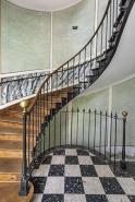 Hôtel escalier © Région Bourgogne-Franche-Comté, Inventaire du patrimoine