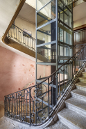 Hôtel escalier © Région Bourgogne-Franche-Comté, Inventaire du patrimoine