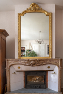 Hôtel cheminée miroir d'applique © Région Bourgogne-Franche-Comté, Inventaire du patrimoine