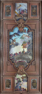 Plafond peinture © Région Bourgogne-Franche-Comté, Inventaire du patrimoine