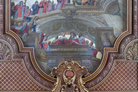 Plafond peinture © Région Bourgogne-Franche-Comté, Inventaire du patrimoine