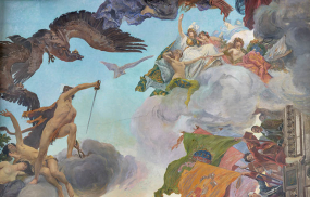 Plafond peinture © Région Bourgogne-Franche-Comté, Inventaire du patrimoine