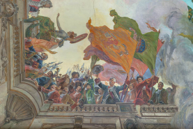 Plafond peinture © Région Bourgogne-Franche-Comté, Inventaire du patrimoine
