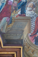 Plafond peinture © Région Bourgogne-Franche-Comté, Inventaire du patrimoine