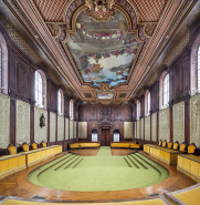 Plafond palais de justice © Région Bourgogne-Franche-Comté, Inventaire du patrimoine