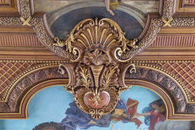 Plafond palais de justice © Région Bourgogne-Franche-Comté, Inventaire du patrimoine