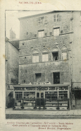 Couvent établissement conventuel boutique enseigne de boutique © Région Bourgogne-Franche-Comté, Inventaire du patrimoine