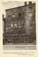 Rue établissement conventuel boutique enseigne de boutique © Région Bourgogne-Franche-Comté, Inventaire du patrimoine