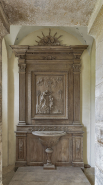  retable des fonts baptismaux © Région Bourgogne-Franche-Comté, Inventaire du patrimoine