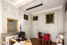 Hôtel de ville lambris de hauteur © Région Bourgogne-Franche-Comté, Inventaire du patrimoine