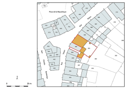 Boucherie école primaire immeuble à logements © Région Bourgogne-Franche-Comté, Inventaire du patrimoine