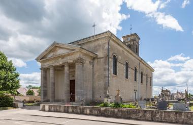 Arc-sur-Tille (21) : église Saint-Martin © phot. P.-M. Barbe-Richaud / Région Bourgogne-Franche-Comté, Inventaire du patrimoine, 2022