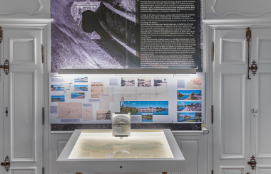 Aperçu de l'exposition. © phot. T. Kuntz, Région Bourgogne-Franche-Comté, Inventaire du patrimoine, 2022