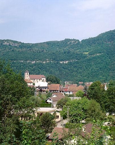 Village de Molinges (39) © phot. J. Mongreville / Région Bourgogne-Franche-Comté, Inventaire du patrimoine, 1997