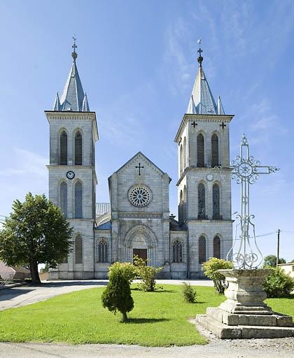 Église de Boujailles (39) © phot. J. Mongreville / Région Bourgogne-Franche-Comté, Inventaire du patrimoine, 2008