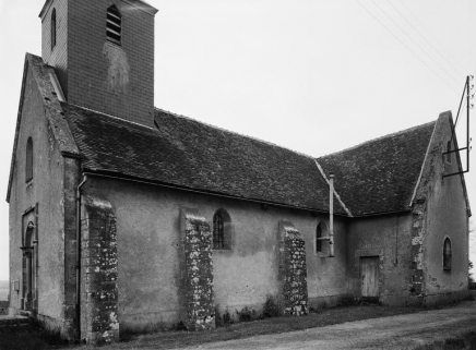 Elévation latérale gauche. © Région Bourgogne-Franche-Comté, Inventaire du patrimoine