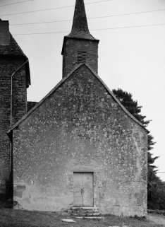 Façade antérieure (photo prise en 1978). © Région Bourgogne-Franche-Comté, Inventaire du patrimoine