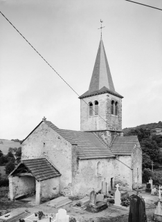 Vue d'ensemble de trois quarts droit. © Région Bourgogne-Franche-Comté, Inventaire du patrimoine