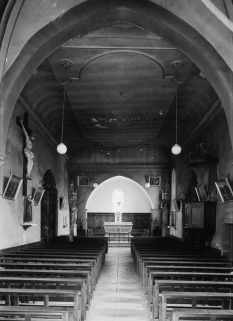Vue d'ensemble prise de l'entrée. © Région Bourgogne-Franche-Comté, Inventaire du patrimoine