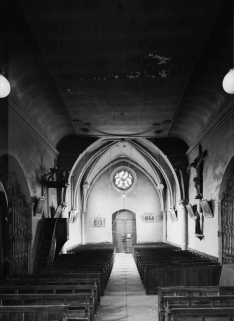 Nef, prise du choeur. © Région Bourgogne-Franche-Comté, Inventaire du patrimoine