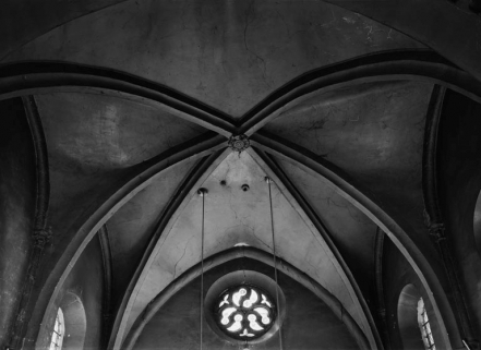 Nef : voûte de la 1ère travée. © Région Bourgogne-Franche-Comté, Inventaire du patrimoine