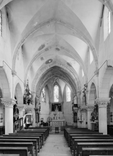 Vue d'ensemble depuis l'entrée. © Région Bourgogne-Franche-Comté, Inventaire du patrimoine