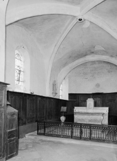 Vue du choeur. © Région Bourgogne-Franche-Comté, Inventaire du patrimoine