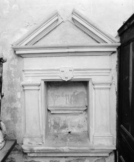 Lavabo de la chapelle. © Région Bourgogne-Franche-Comté, Inventaire du patrimoine