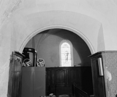 Revers de l'arcade de la chapelle. © Région Bourgogne-Franche-Comté, Inventaire du patrimoine