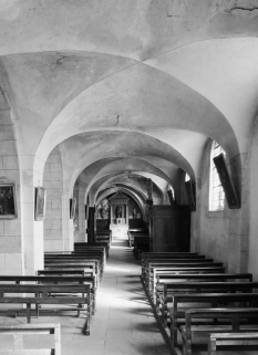 Vue du bas-côté droit, prise de la 1ère travée. © Région Bourgogne-Franche-Comté, Inventaire du patrimoine