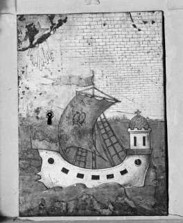 Détail de la porte du tabernacle. © Région Bourgogne-Franche-Comté, Inventaire du patrimoine