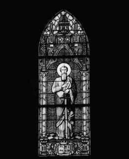 Saint Paul, vitrail droit du choeur. © Région Bourgogne-Franche-Comté, Inventaire du patrimoine