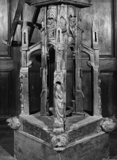 Piédestal. © Région Bourgogne-Franche-Comté, Inventaire du patrimoine