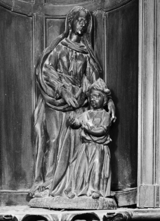 Education de la Vierge : de face. © Région Bourgogne-Franche-Comté, Inventaire du patrimoine