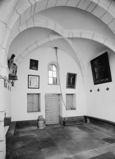 Vue de l'intérieur, depuis l'autel. © Région Bourgogne-Franche-Comté, Inventaire du patrimoine