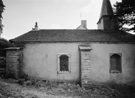 Elévation gauche. © Région Bourgogne-Franche-Comté, Inventaire du patrimoine