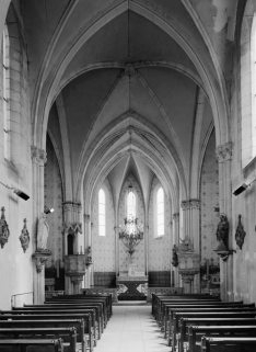 Vue d'ensemble depuis l'entrée. © Région Bourgogne-Franche-Comté, Inventaire du patrimoine
