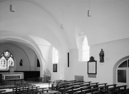 Vue de la partie antérieure du choeur. © Région Bourgogne-Franche-Comté, Inventaire du patrimoine