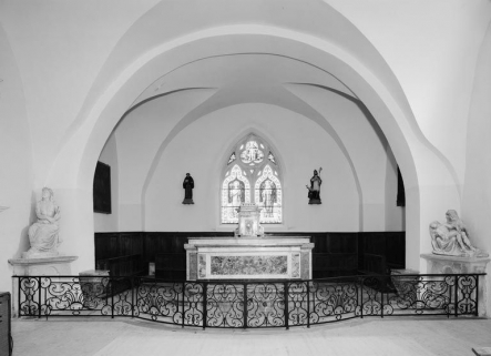 Choeur, partie postérieure. © Région Bourgogne-Franche-Comté, Inventaire du patrimoine