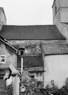 Elévation gauche de la nef. © Région Bourgogne-Franche-Comté, Inventaire du patrimoine