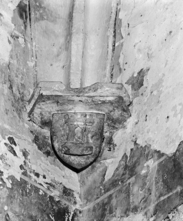 Chapelle gauche : culot postérieur gauche. © Région Bourgogne-Franche-Comté, Inventaire du patrimoine