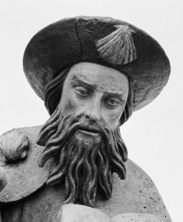 Détail de la tête. © Région Bourgogne-Franche-Comté, Inventaire du patrimoine