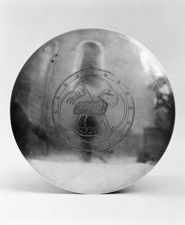 Vue d'ensemble de la patène. © Région Bourgogne-Franche-Comté, Inventaire du patrimoine