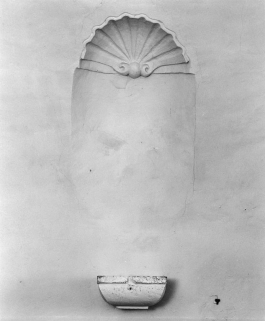 Niche droite du mur postérieur. © Région Bourgogne-Franche-Comté, Inventaire du patrimoine