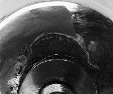 Détail des poinçons de la coupe. © Région Bourgogne-Franche-Comté, Inventaire du patrimoine