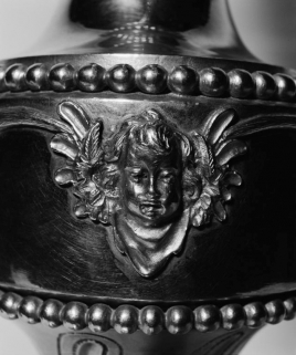 Détail : ange du noeud. © Région Bourgogne-Franche-Comté, Inventaire du patrimoine