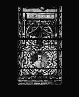 Vitraux n°5 : détail des parties inférieures. © Région Bourgogne-Franche-Comté, Inventaire du patrimoine