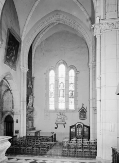 Bras droit du transept. © Région Bourgogne-Franche-Comté, Inventaire du patrimoine